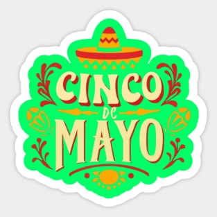 CINCO DE MAYO FIESTA Sticker